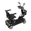 Elektrický čtyřkolový vozík RACCEWAY® SOLID, šedý