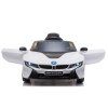 Dětské elektrické auto BMW i8 Coupe bílá/white