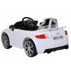 Dětské elektrické auto Audi TT RS bílá