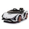 Dětské elektrické auto Lamborghini Sian bílá/white