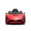 Dětské elektrické auto Lamborghini Sian červená/red