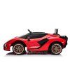 Dětské elektrické auto Lamborghini Sian červená/red