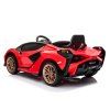 Dětské elektrické auto Lamborghini Sian červená/red