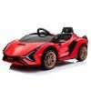 Dětské elektrické auto Lamborghini Sian červená/red