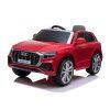 Dětské elektrické auto Audi Q8 červená