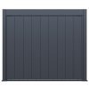 3m wide vertical tilting aluminum panel anthracite close 2