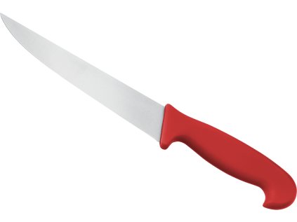 Špičatý nůž červený 18 cm