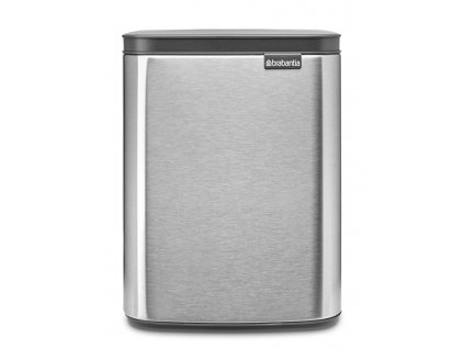 Bo Waste Bin, 7L Matt Steel Fingerprint Proof 8710755222962 Brabantia 300dpi 2000x2000px 9 NR 30076