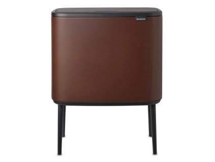 Bo Touch Bin, 11 + 23L Mineral Cosy Brown 8710755208621 Brabantia 96dpi 1000x1000px 7 NR 26471