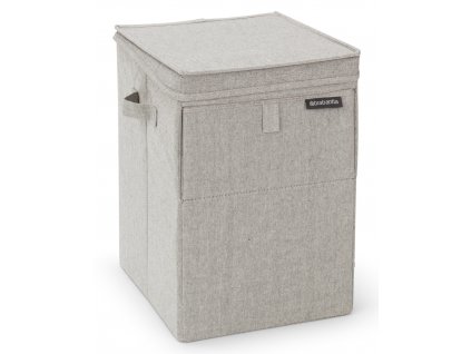 Stackable Laundry Box, 35L Grey 8710755120428 Brabantia 300dpi 2000x2000px 9 NR 13953