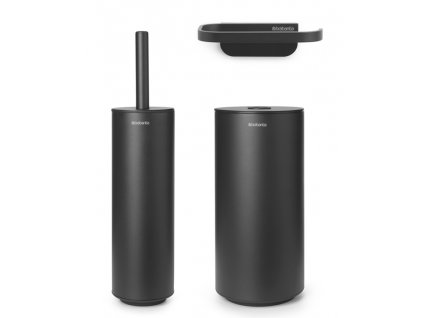 MindSet Toilet Accessory Set of 3 Mineral Infinite Grey 8710755303685 Brabantia 96dpi 1000x1000px 7 NR 26952