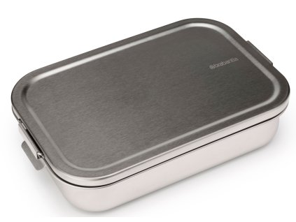 Make & Take Lunch Box, Large Matt Steel 8710755203800 Brabantia 96dpi 2000x2000px 9 NR 32417