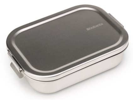 Make & Take Lunch Box, Medium Matt Steel 8710755203589 Brabantia 96dpi 2000x2000px 9 NR 32409
