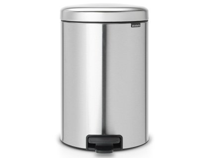 1001 pedalovy kos newicon 20l matna ocel otiskuvzdorna