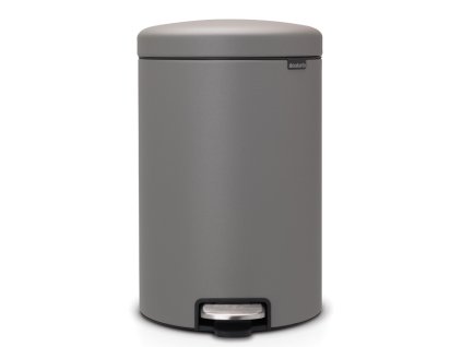 NewIcon Pedal Bin, 20L Mineral Concrete Grey 8710755119163 Brabantia 1000x1000px 7 NR 12559