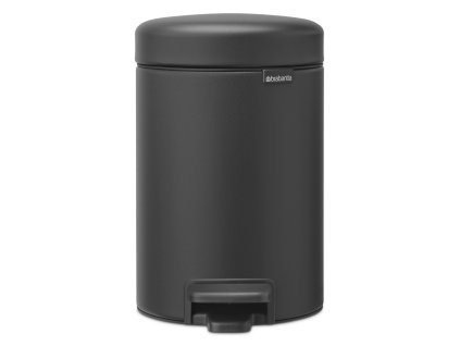 NewIcon Pedal Bin, 3L Mineral Infinite Grey 8710755200465 Brabantia 96dpi 2000x2000px 9 NR 35813