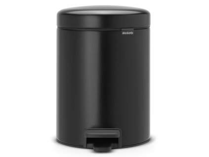 NewIcon Pedal Bin, 5L Matt Black 8710755112928 Brabantia 300dpi 2000x2000px 9 NR 1438