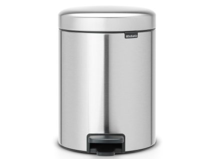 NewIcon Pedal Bin, 5L Matt Steel Fingerprint Proof 8710755112102 Brabantia 300dpi 2000x2000px 9 NR 1573