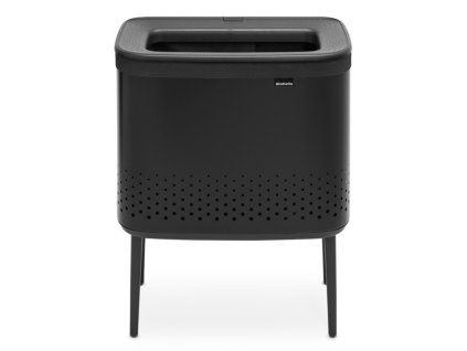 Bo Laundry Bin, 60L Matt Black 8710755200526 Brabantia 96dpi 1000x1000px 7 NR 22099