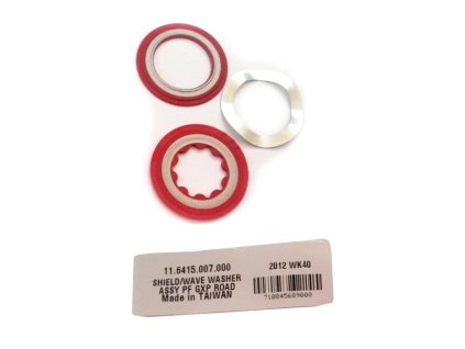 539619 bottom bracket shield and wave washer assembly pressfit gxp road