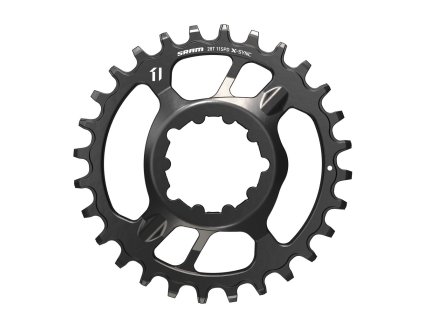 539211 prevodnik x sync ocelovy 30z direct mount 3mm offset steel 3 5mm black 11 rychlostni