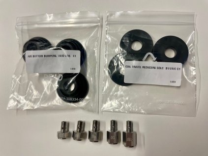 538590 rear shock travel change kit includes travel reducers bottom post and bottom out bumper
