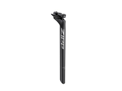 536595 sedlovka zipp service course 27 2mm prumer 350mm delka 20mm setback cerne s leptanym lo