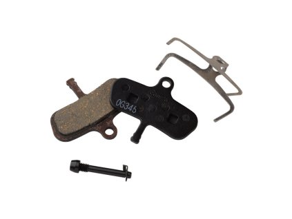 535320 brzdove desticky avid code 2007 2010 organicke ocel 1 set