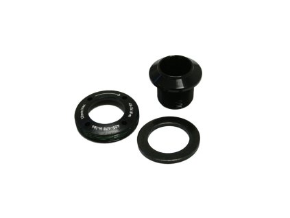 539022 crank arm bolt kit m18 m30 alloy self extracting bb30 left black red force qty 1