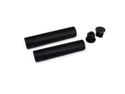 534933 gripy rockshox s texturou 135mm delka cerne s koncovkami