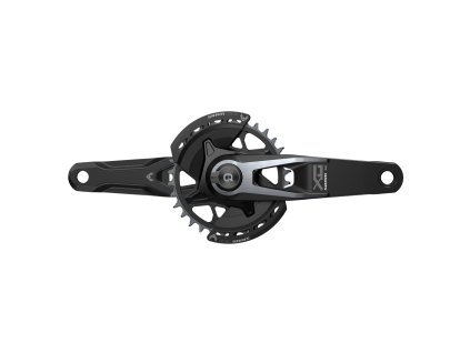535863 kliky sram powermeter x0 eagle spindle q174 cl55 dub mtb wide 170mm black 2 guards 32z t t