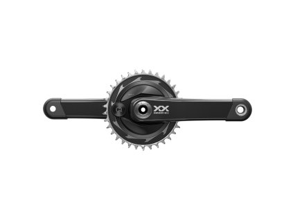 535836 kliky sram powermeter xx sl eagle spider q168 cl55 dub 170mm black 34z t type stredova osa