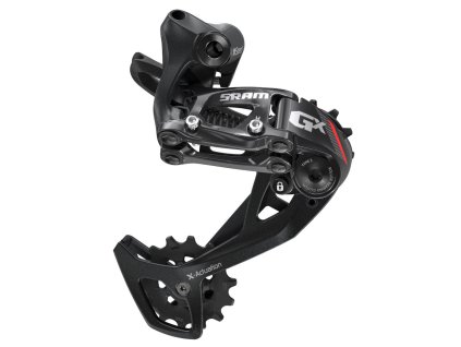 537009 prehazovacka sram gx 2x11rychl dlouhe voditko cervena