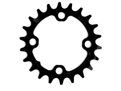 539202 prevodnik mtb 22t 64 steel matte black 2x10 no pin