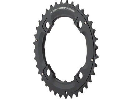 539136 prevodnik mtb 36t 104 s1 49 chainline al5 2x10 no pin blast black 36 22
