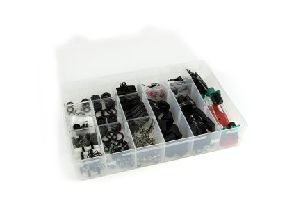 538956 sram mineral brake tackle box includes tools and parts for levers calipers hoses mount