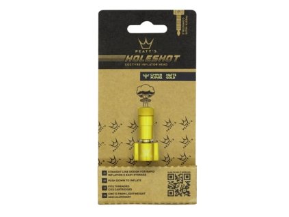 170850 peaty s holeshot hlavice co2 pumpy gold