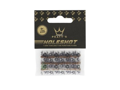 168387 peaty s holeshot sada nahradnich knotu 6x 1 5mm