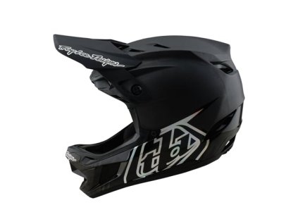TLD HELMA D4 CARBON STEALTH BLACK (Varianta XS)