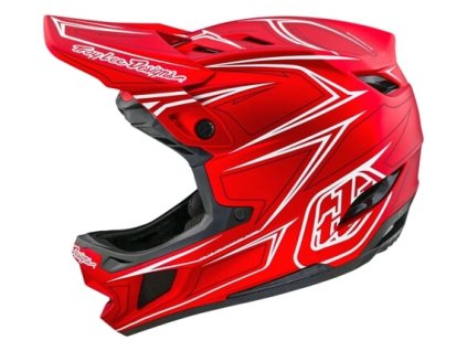 TLD HELMA D4 COMPOSITE MIPS PINNED RED (Varianta XS)