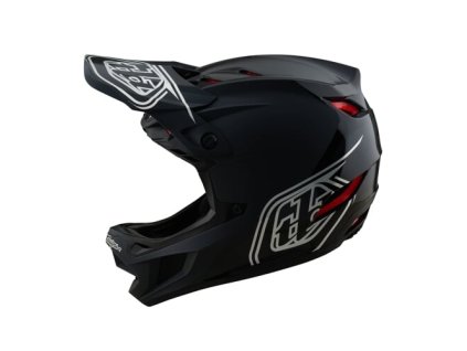 TLD HELMA D4 POLYACRYLITE SHADOW BLACK (Varianta XS)