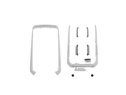 Hammerhead Karoo color shell Frost Gray - v balení barevný vnější obal a tlačítka, 2 šroub