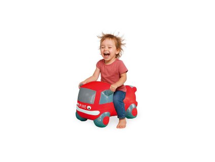 jumping car bouncer fire truck with pump