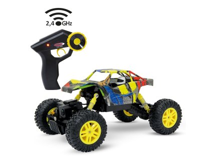 hillriser crawler 4wd 1 18 yellow 24ghz