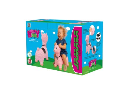 460543 huepftier lama rosa mit pumpe~2