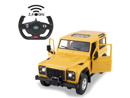 403135 land rover defender 114 gelb 24ghz tuer manuell