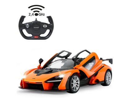 mclaren senna 1 14 orange 24ghz 1