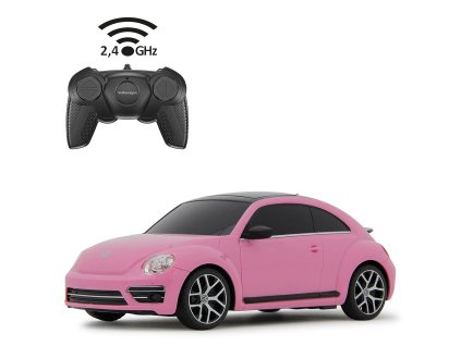 vw beetle 1 24 pink 24ghz 1