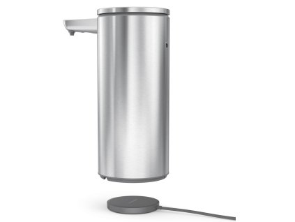 Bezdotykovy davkovac mydla s podlozkou Simplehuman nerez 414ml ST1077 05