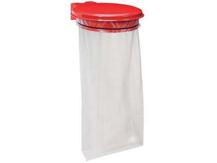 Drzak na pytel trideneho odpadu cerveny 110 litru Rossignol Collecmur Essentiel